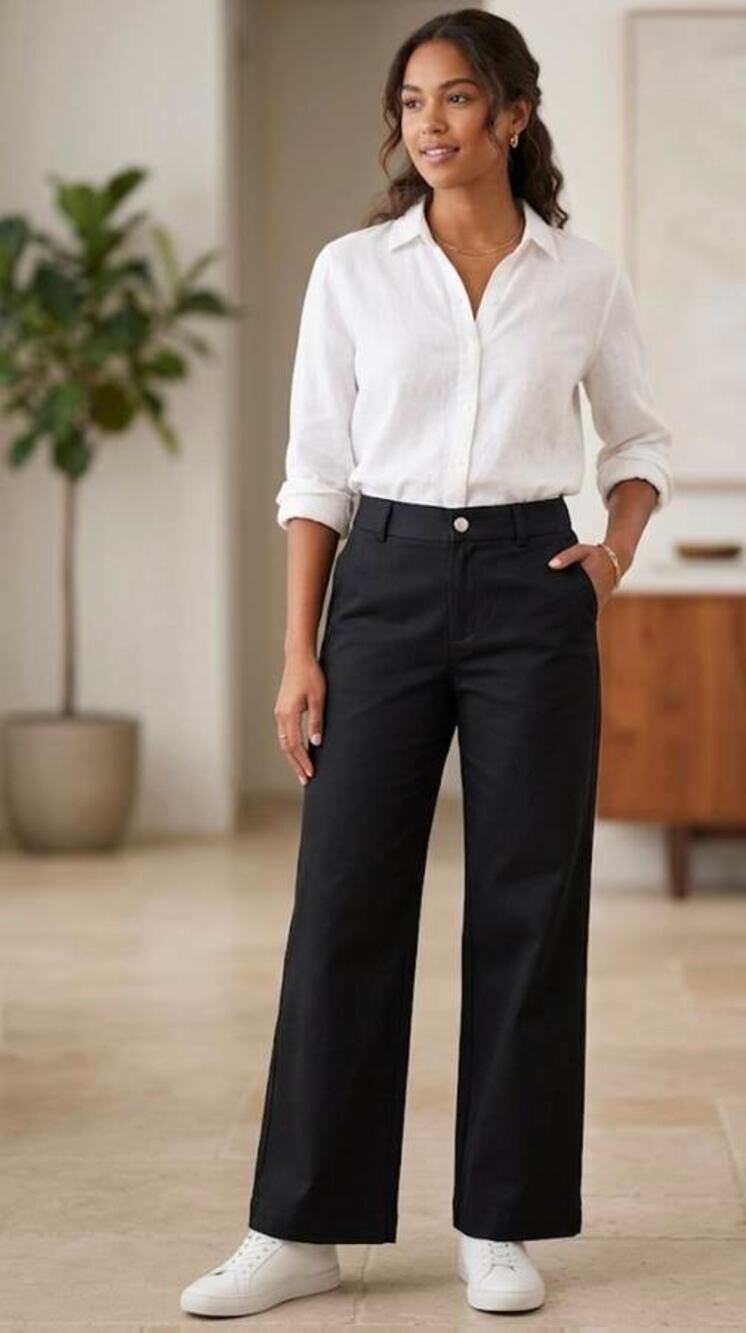 Sablyn Bex Low Rise Twill Pants in Black XS